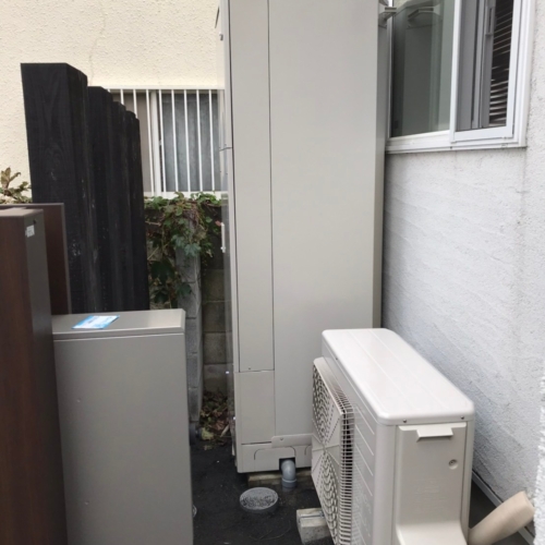 エコキュート修理，交換，取付工事